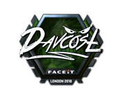 Sticker | DavCost (Foil) | London 2018 image