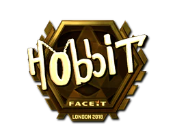 Sticker | Hobbit (Gold) | London 2018 image