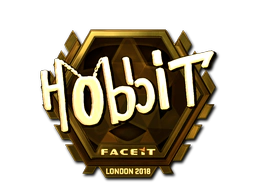 Sticker | Hobbit (Gold) | London 2018 image