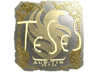 Sticker | TeSeS (Gold) | Austin 2025