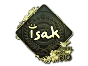 Sticker | isak (Gold) | Rio 2022 image