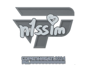 Sticker | n1ssim | Copenhagen 2024 image