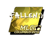 Sticker | FalleN (Gold) | MLG Columbus 2016 image