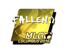 Sticker | FalleN (Gold) | MLG Columbus 2016 image