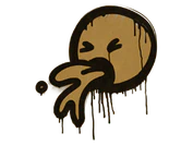 Sealed Graffiti | Puke (Desert Amber) image