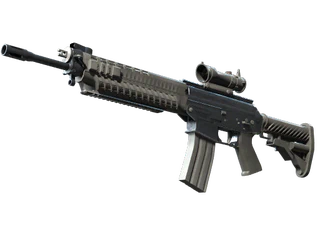 SG 553 | Damascus Steel