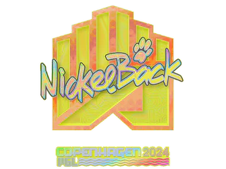 Sticker | NickelBack (Holo) | Copenhagen 2024