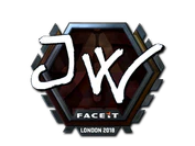 Sticker | JW (Foil) | London 2018 image