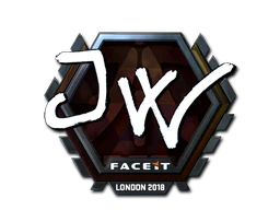 Sticker | JW (Foil) | London 2018 image