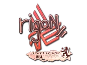 Sticker | rigoN (Holo) | Antwerp 2022 image