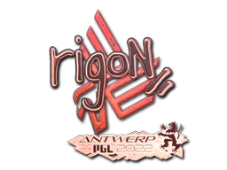 Sticker | rigoN (Holo) | Antwerp 2022 image
