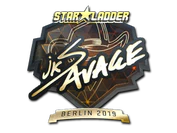 Sticker | jks (Gold) | Berlin 2019 image