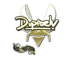 Sticker | dupreeh (Gold) | Paris 2023 image