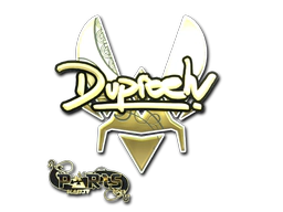 Sticker | dupreeh (Gold) | Paris 2023 image