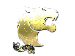 Sticker | FURIA (Gold) | Paris 2023