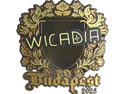 Sticker | Wicadia (Gold) | Budapest 2025 image