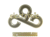 Sticker | electronic (Gold) | Copenhagen 2024 image