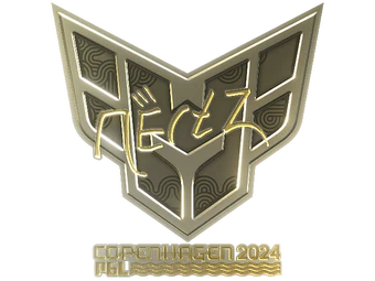Sticker | NertZ (Gold) | Copenhagen 2024 image
