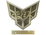 Sticker | NertZ (Gold) | Copenhagen 2024 image