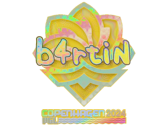 Sticker | b4rtiN (Holo) | Copenhagen 2024 image