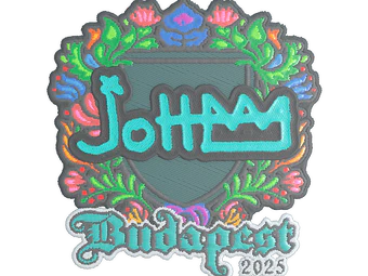 Sticker | jottAAA (Embroidered) | Budapest 2025 image