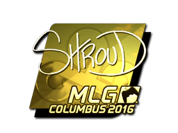Sticker | shroud (Gold) | MLG Columbus 2016 image