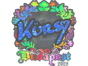 Sticker | Kursy (Holo) | Budapest 2025 image