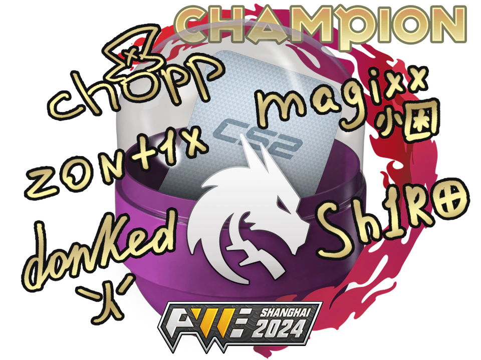 Shanghai 2024 Champions Autograph Capsule