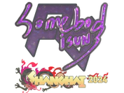 Sticker | somebody (Glitter) | Shanghai 2024 image