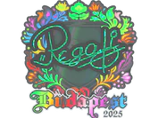 Sticker | regali (Holo) | Budapest 2025 image