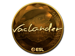 Sticker | wayLander (Gold) | Katowice 2019 image