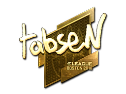 Sticker | tabseN (Gold) | Boston 2018 image