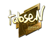 Sticker | tabseN (Gold) | Boston 2018 image