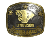 Sticker | Lynn Vision (Gold) | Austin 2025 image