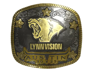 Sticker | Lynn Vision (Gold) | Austin 2025