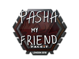 Sticker | pashaBiceps | London 2018 image