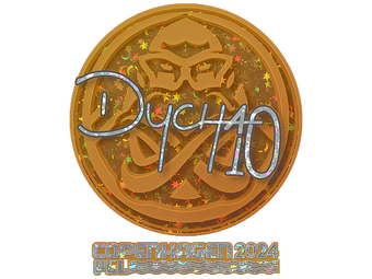 Sticker | Dycha (Glitter) | Copenhagen 2024 image