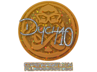 Sticker | Dycha (Glitter) | Copenhagen 2024
