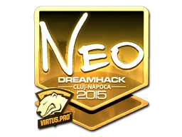 Sticker | NEO (Gold) | Cluj-Napoca 2015 image