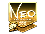 Sticker | NEO (Gold) | Cluj-Napoca 2015 image