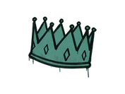 Sealed Graffiti | King Me (Frog Green) image