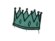 Sealed Graffiti | King Me (Frog Green) image