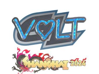 Sticker | volt (Glitter) | Shanghai 2024 image