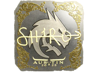 Sticker | sh1ro (Gold) | Austin 2025