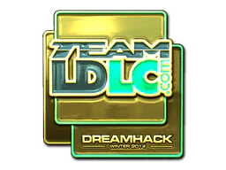 Sticker | Team LDLC.com (Gold) | DreamHack 2014 image