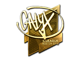 Sticker | Calyx (Gold) | Boston 2018 image