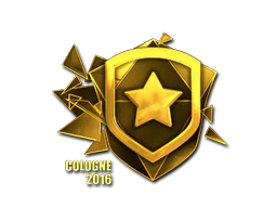Sticker | Gambit Gaming (Gold) | Cologne 2016 image
