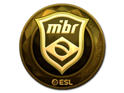 Sticker | MIBR (Gold) | Katowice 2019 image