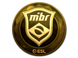 Sticker | MIBR (Gold) | Katowice 2019 image