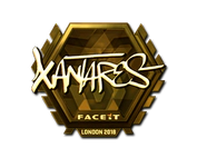 Sticker | XANTARES (Gold) | London 2018 image